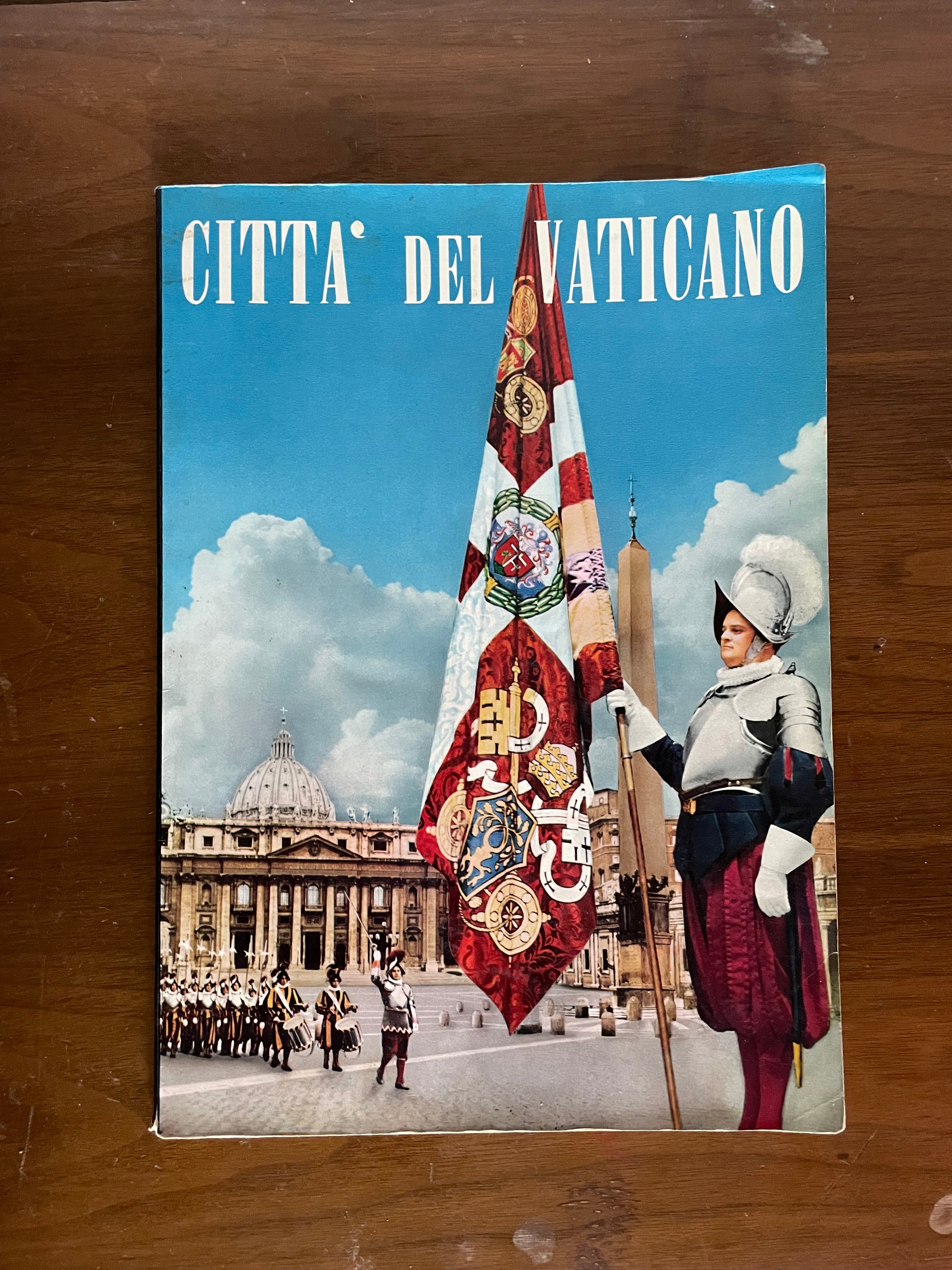 italian photo book of vatican city 1962