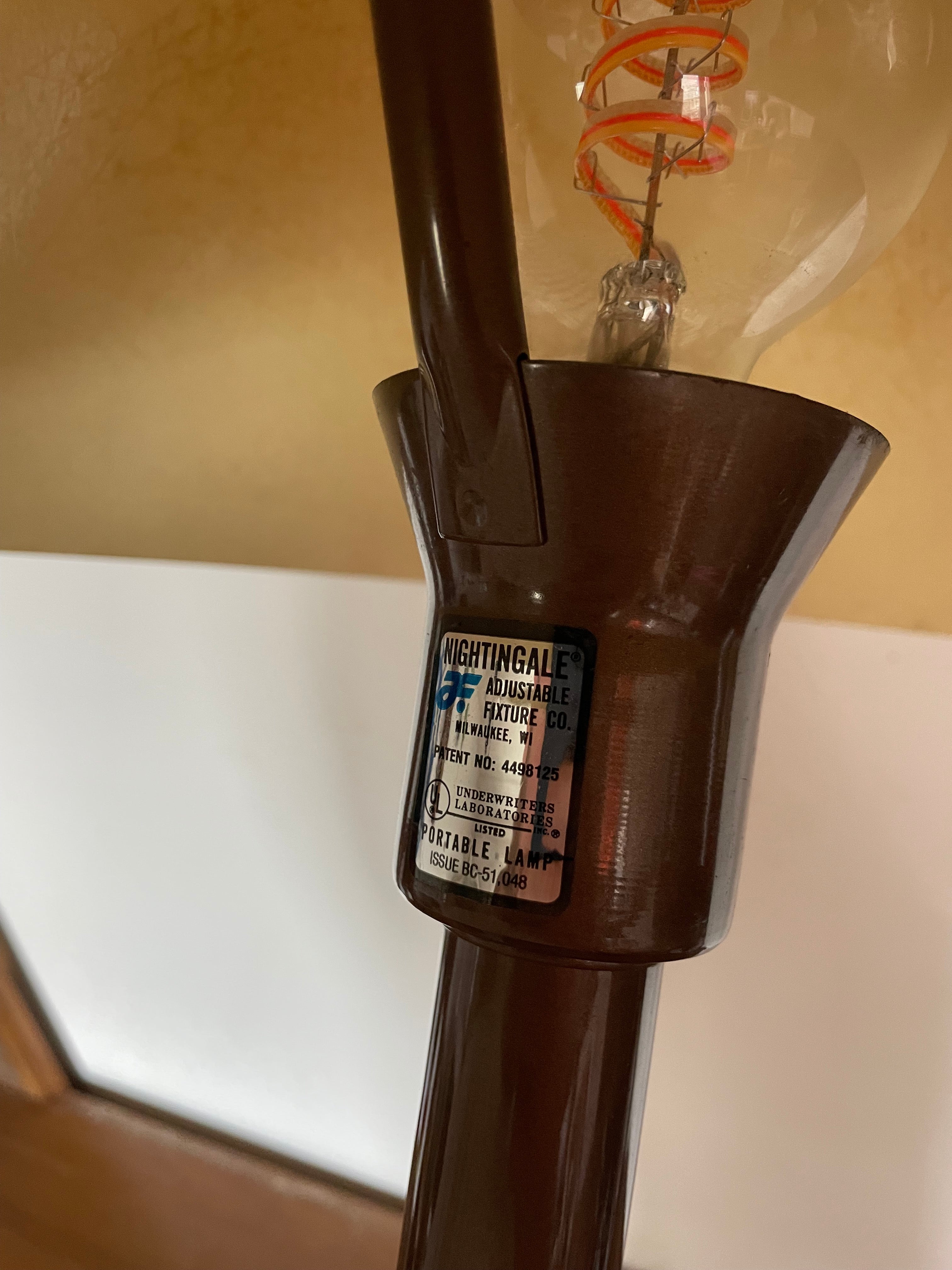 knightingale 70's office lamp