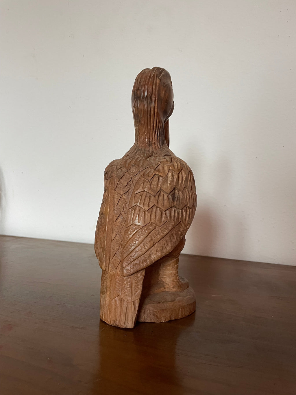 bird that is wooden