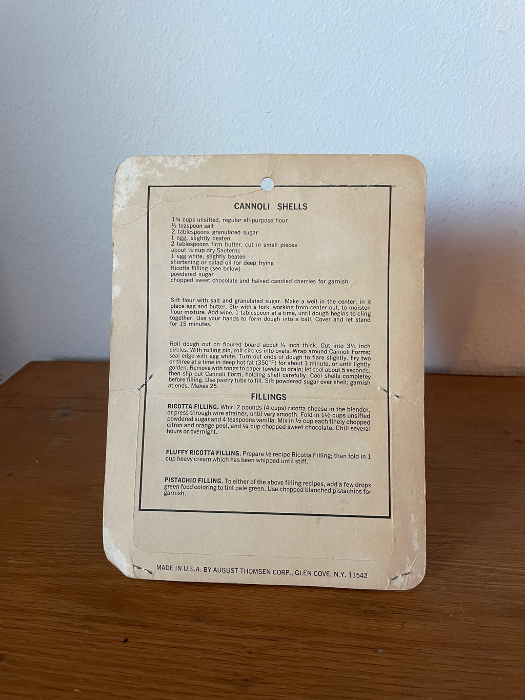 ah perfetto! stecco cannoli rollers