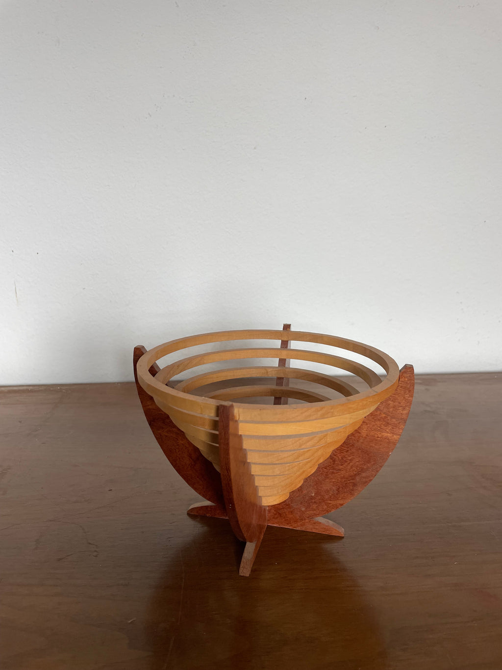 60's sculptural fruit bowl