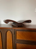 wooden lectern