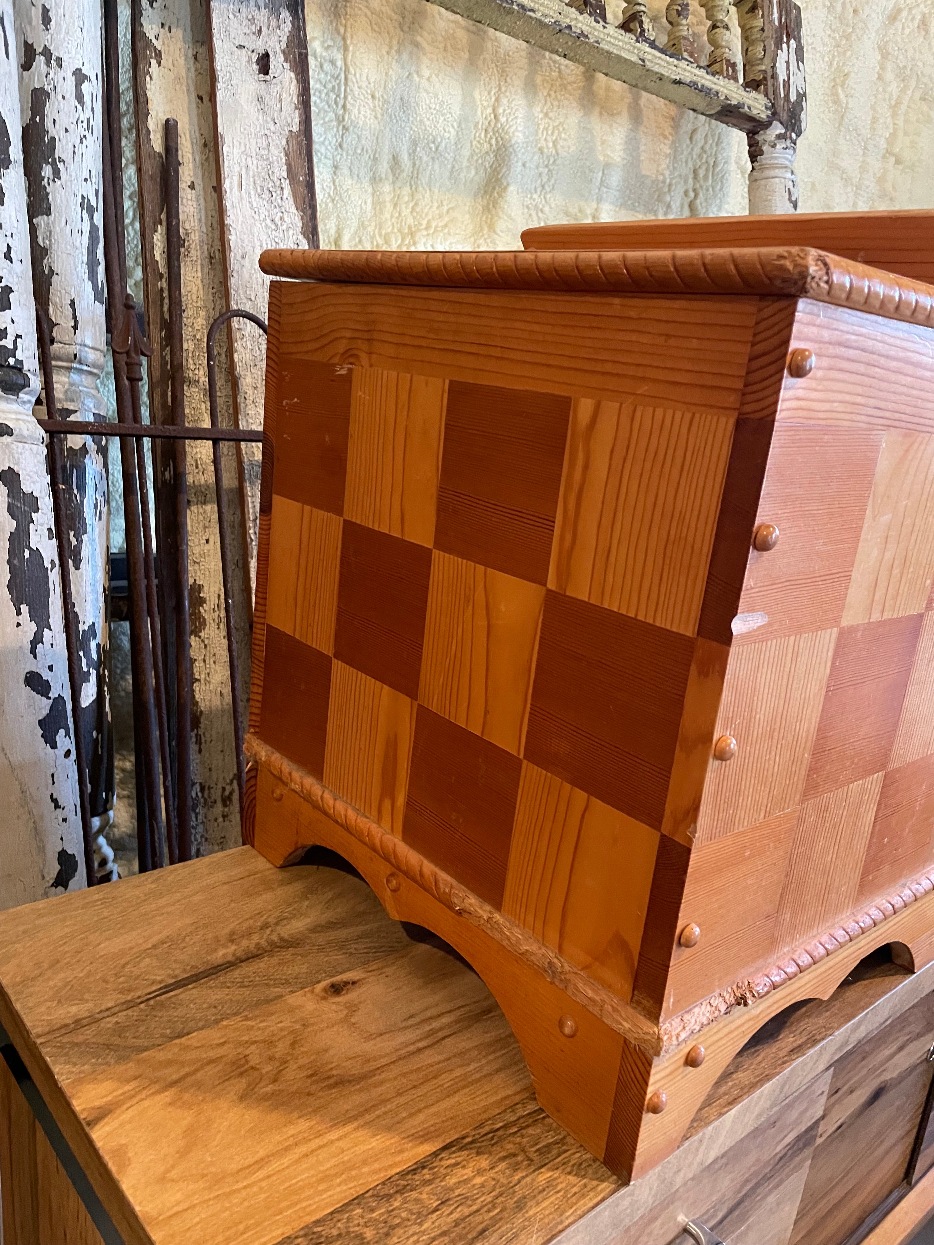 vintage hope cedar chest