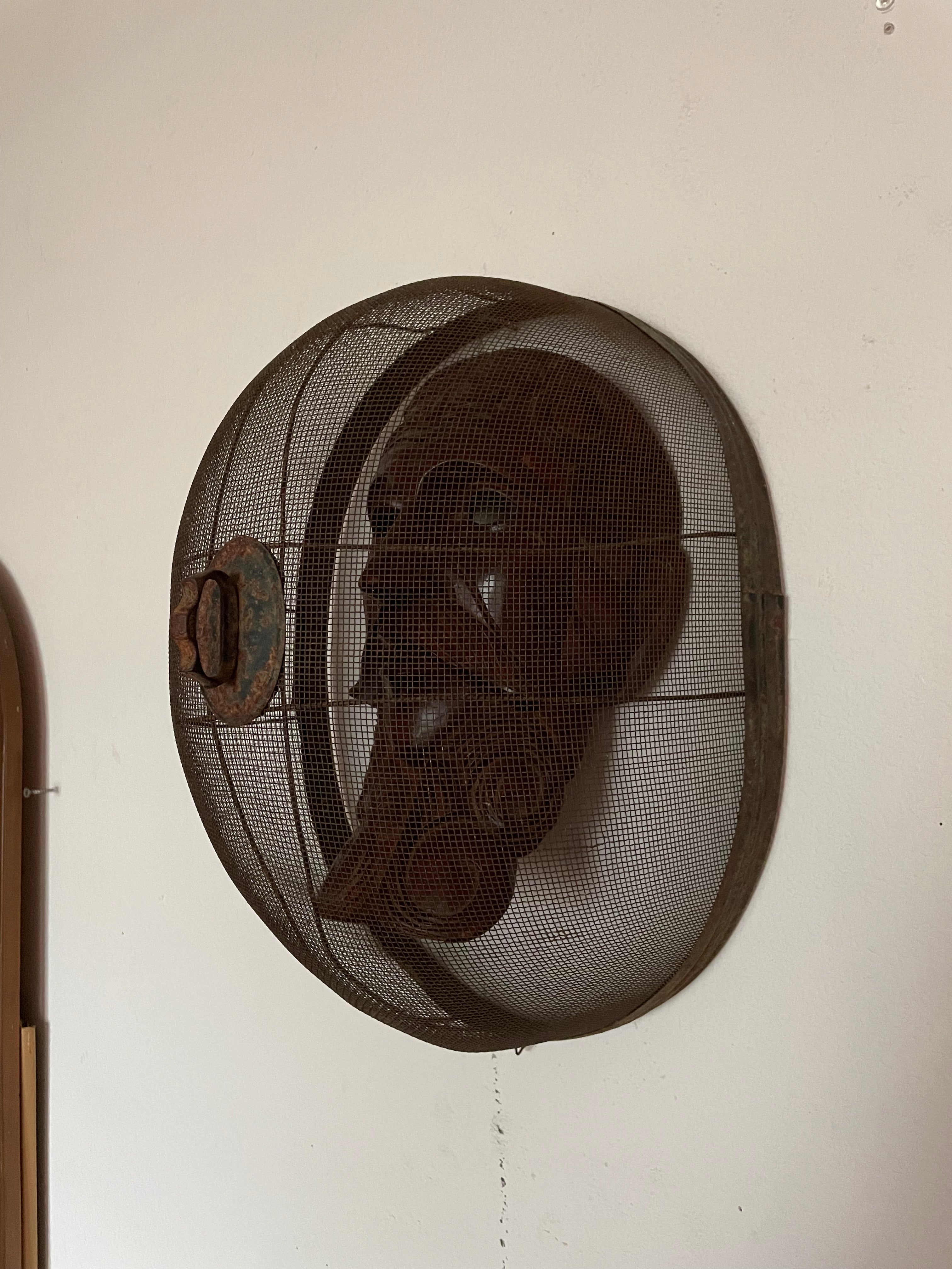 wooden mask with screen