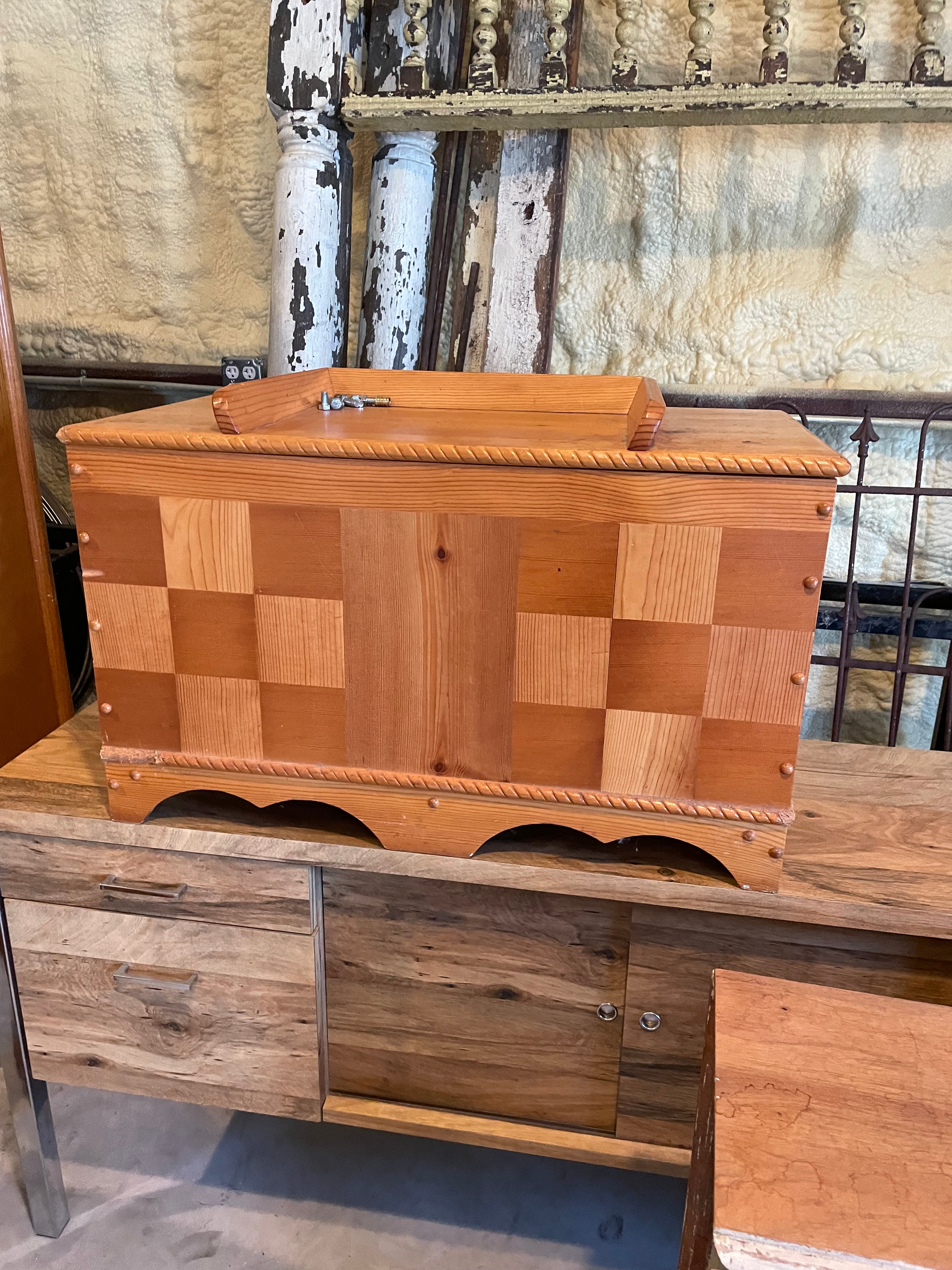 vintage hope cedar chest