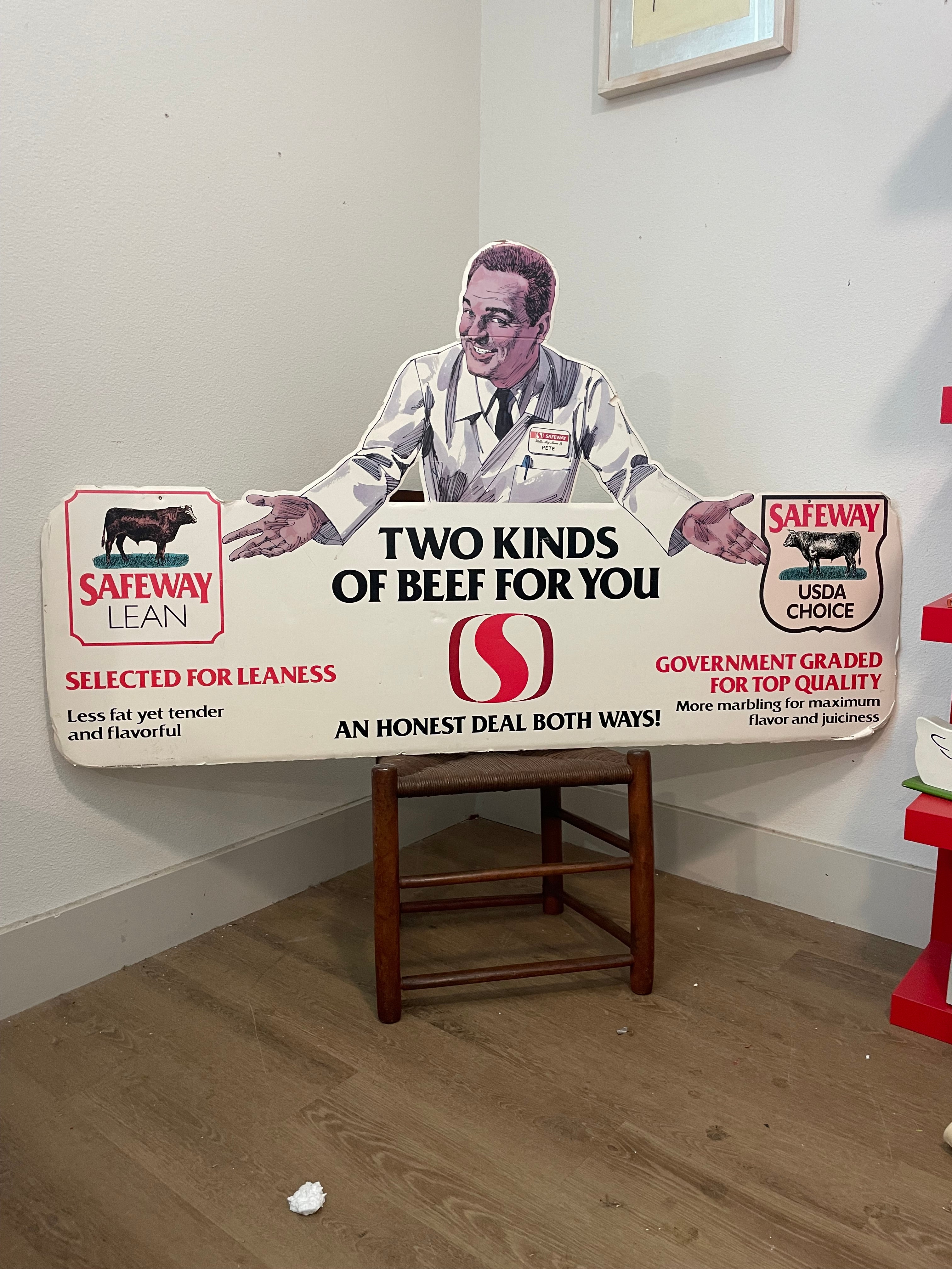 extremely horny gay cardboard beef advertisement