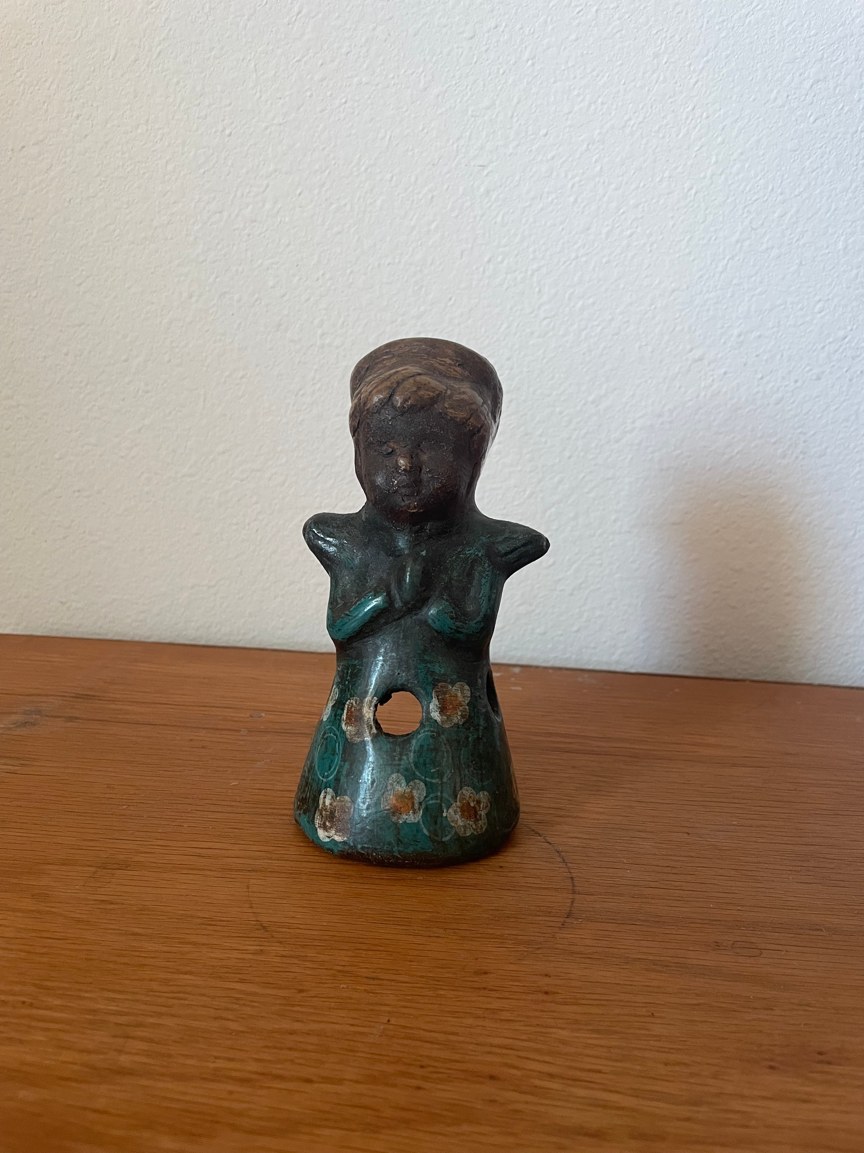 19th century angel candle