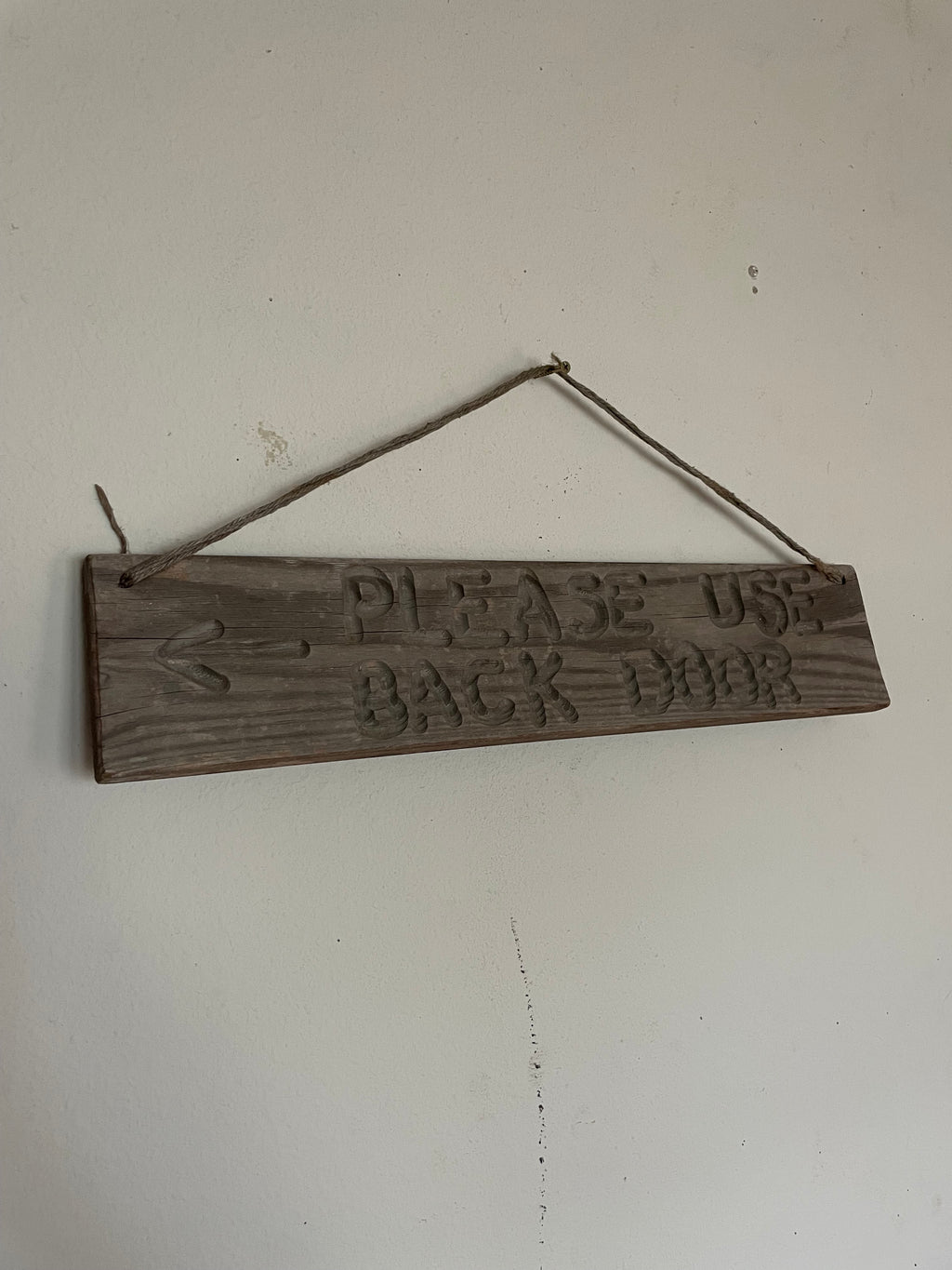 horny gay wooden sign