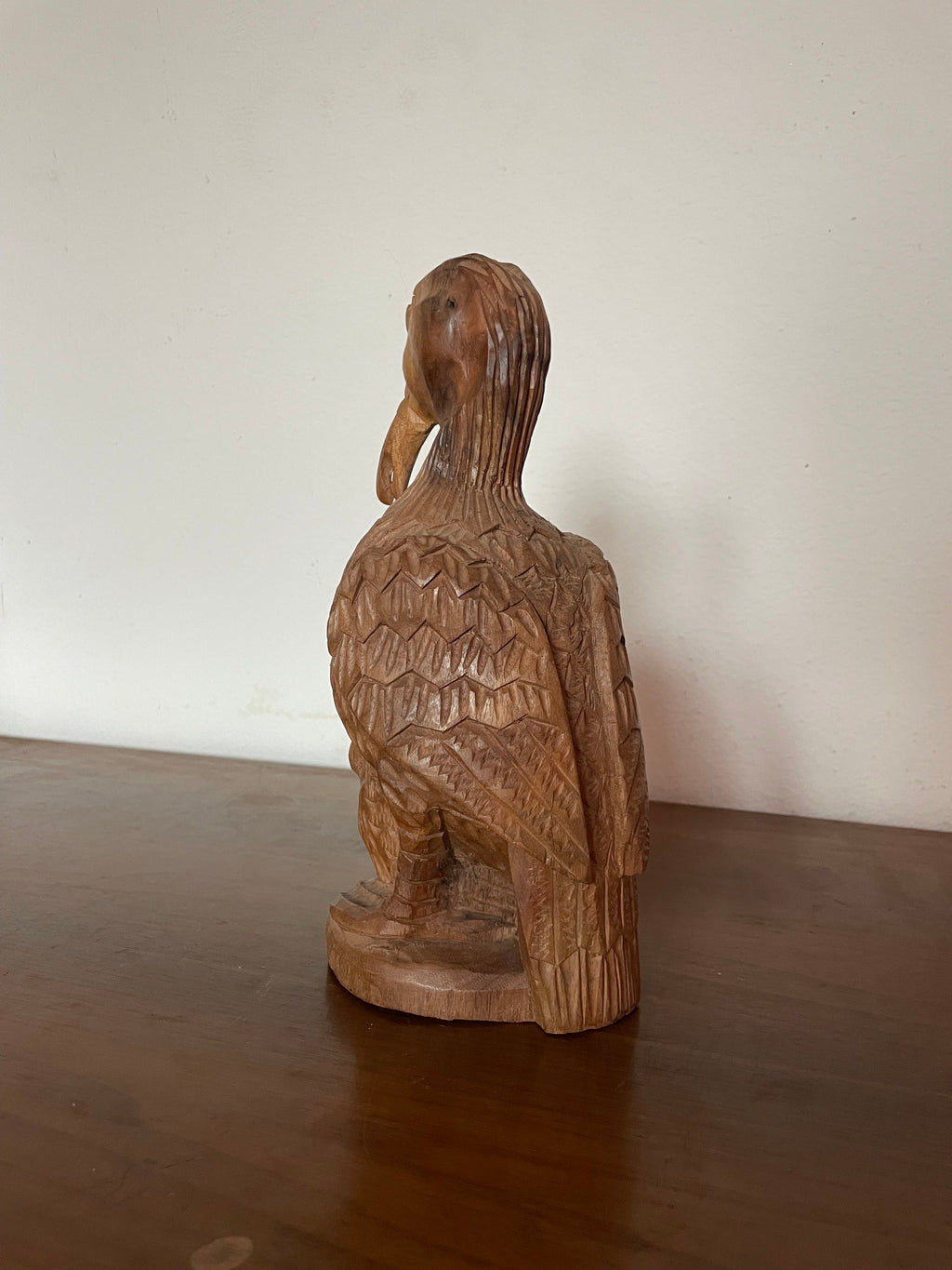 bird that is wooden