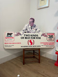 extremely horny gay cardboard beef advertisement