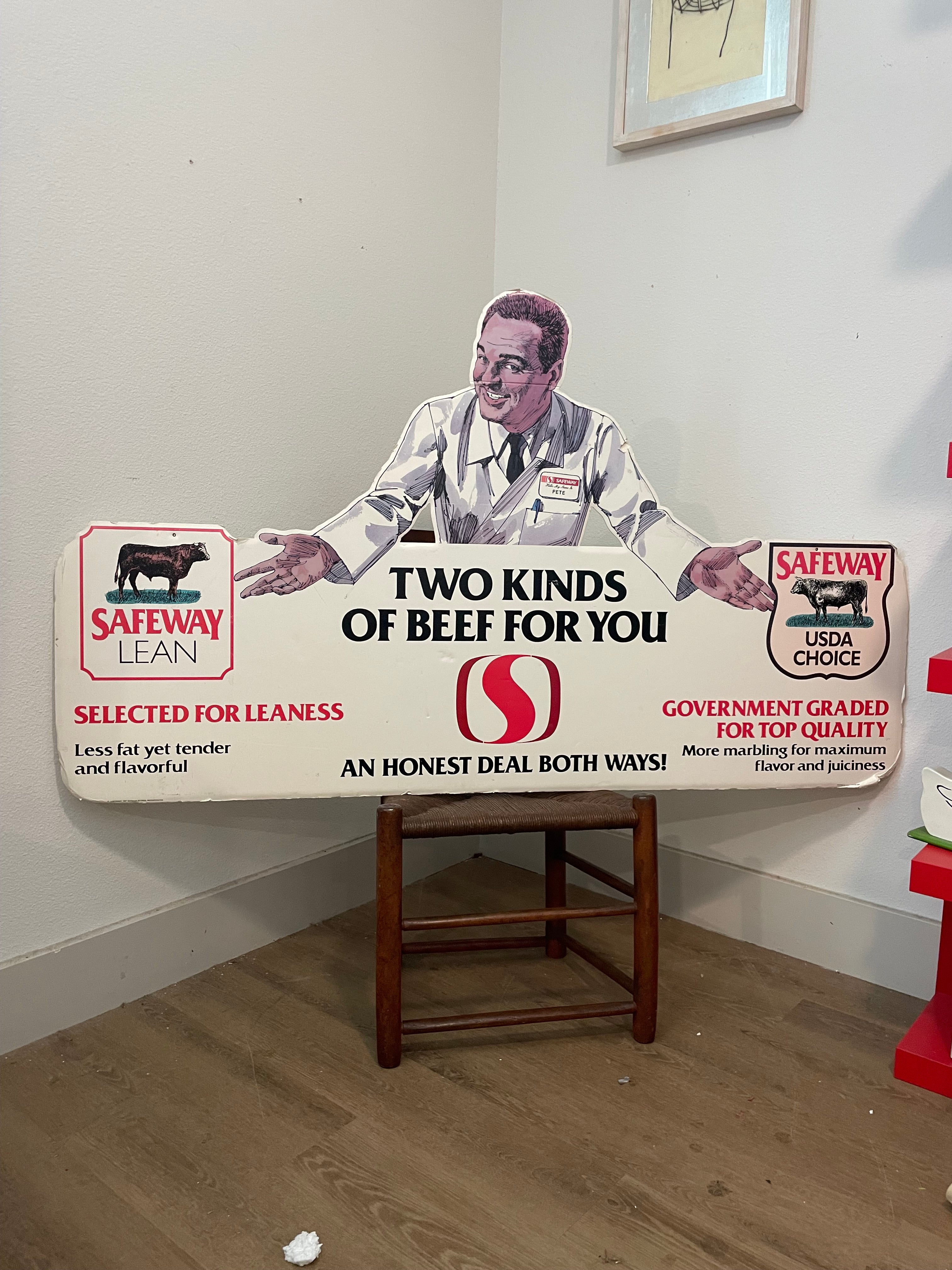 extremely horny gay cardboard beef advertisement