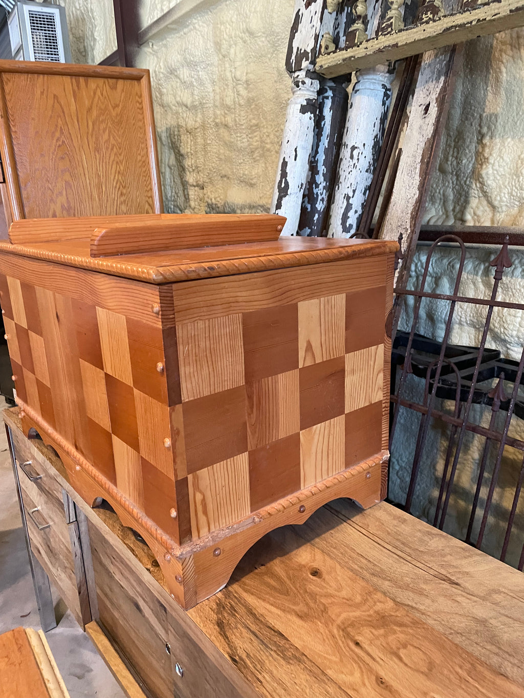vintage hope cedar chest