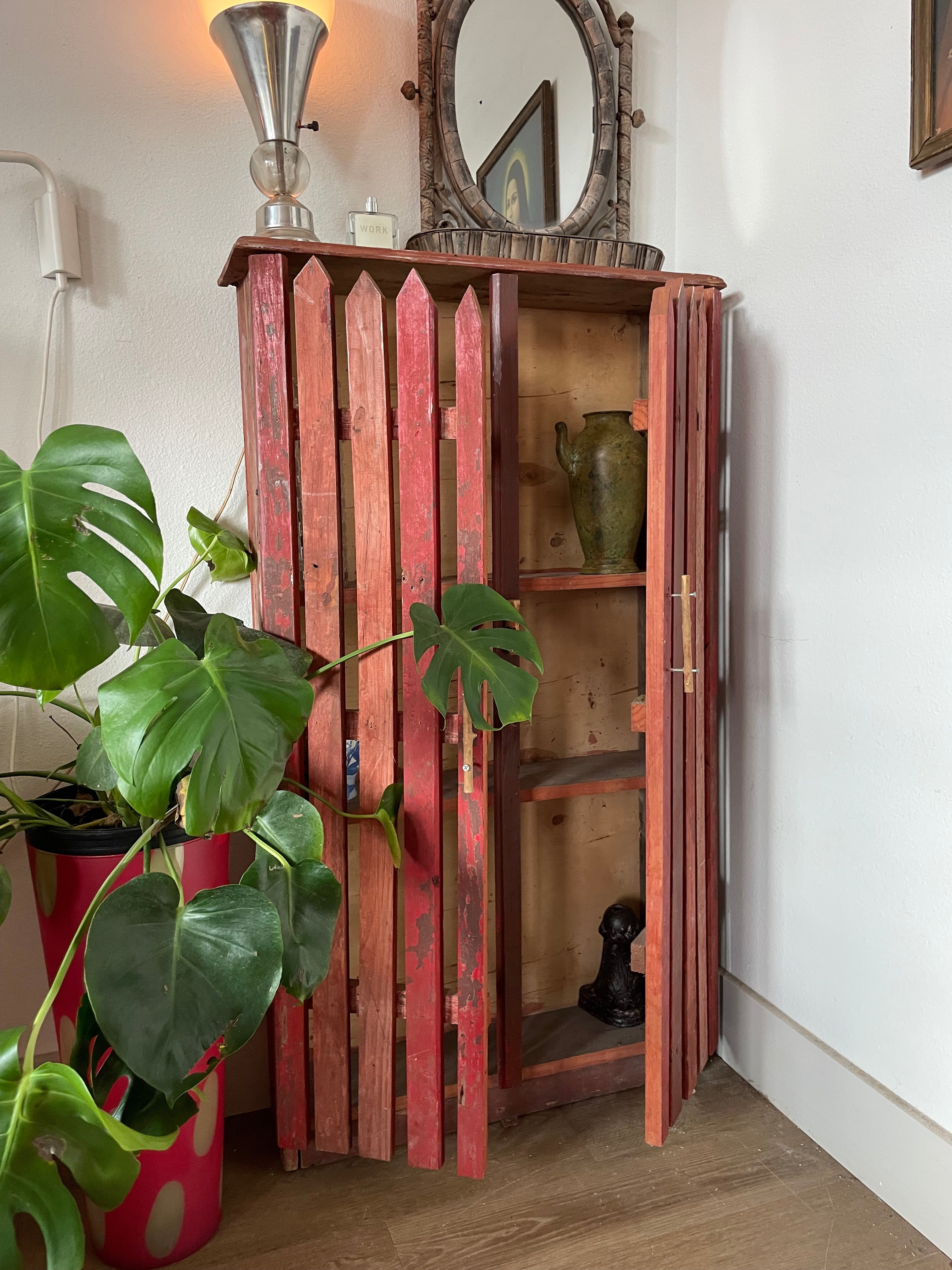 handmade fence cupboard? yeah