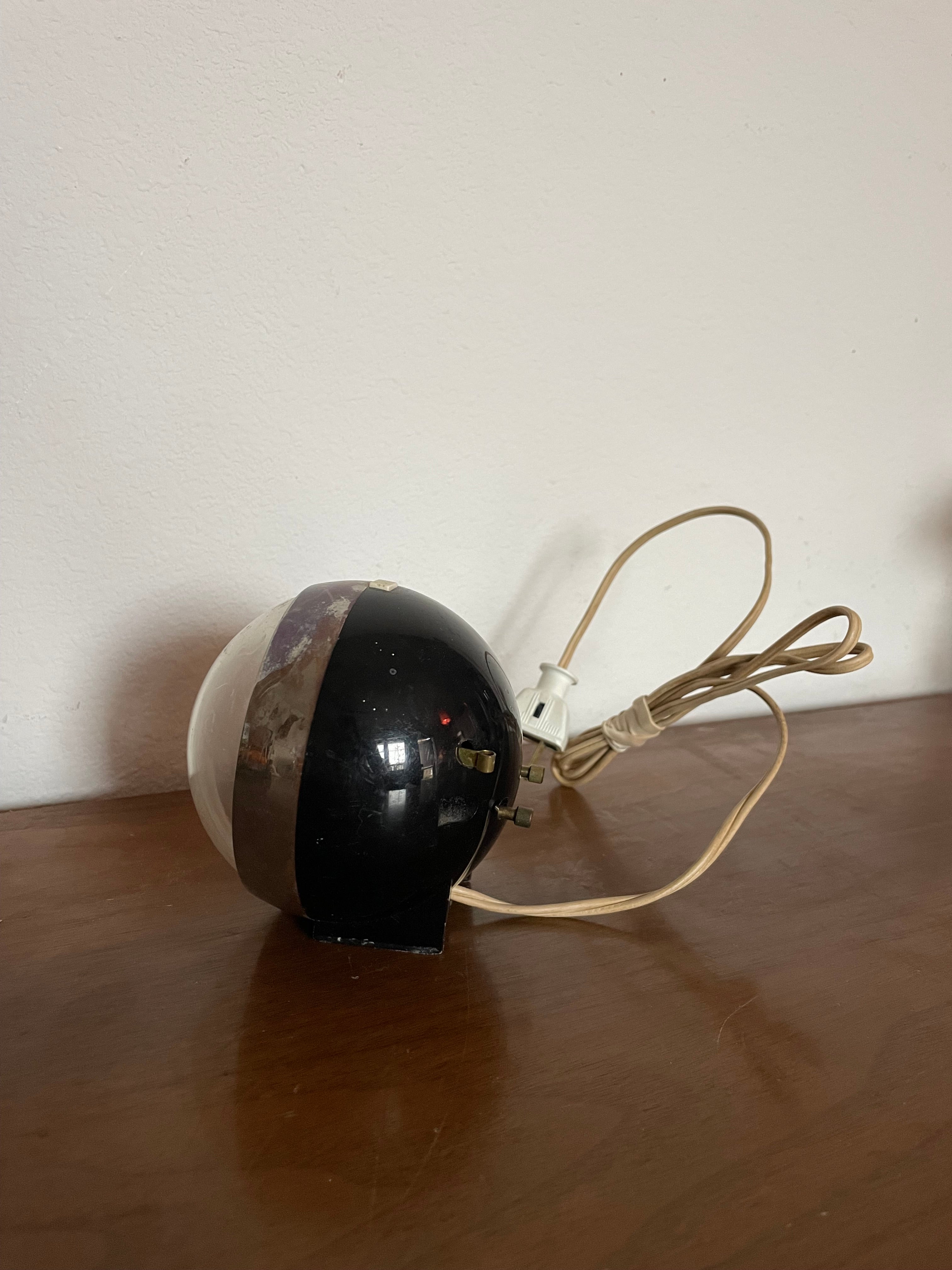 50’s bakelite ge orb alarm clock