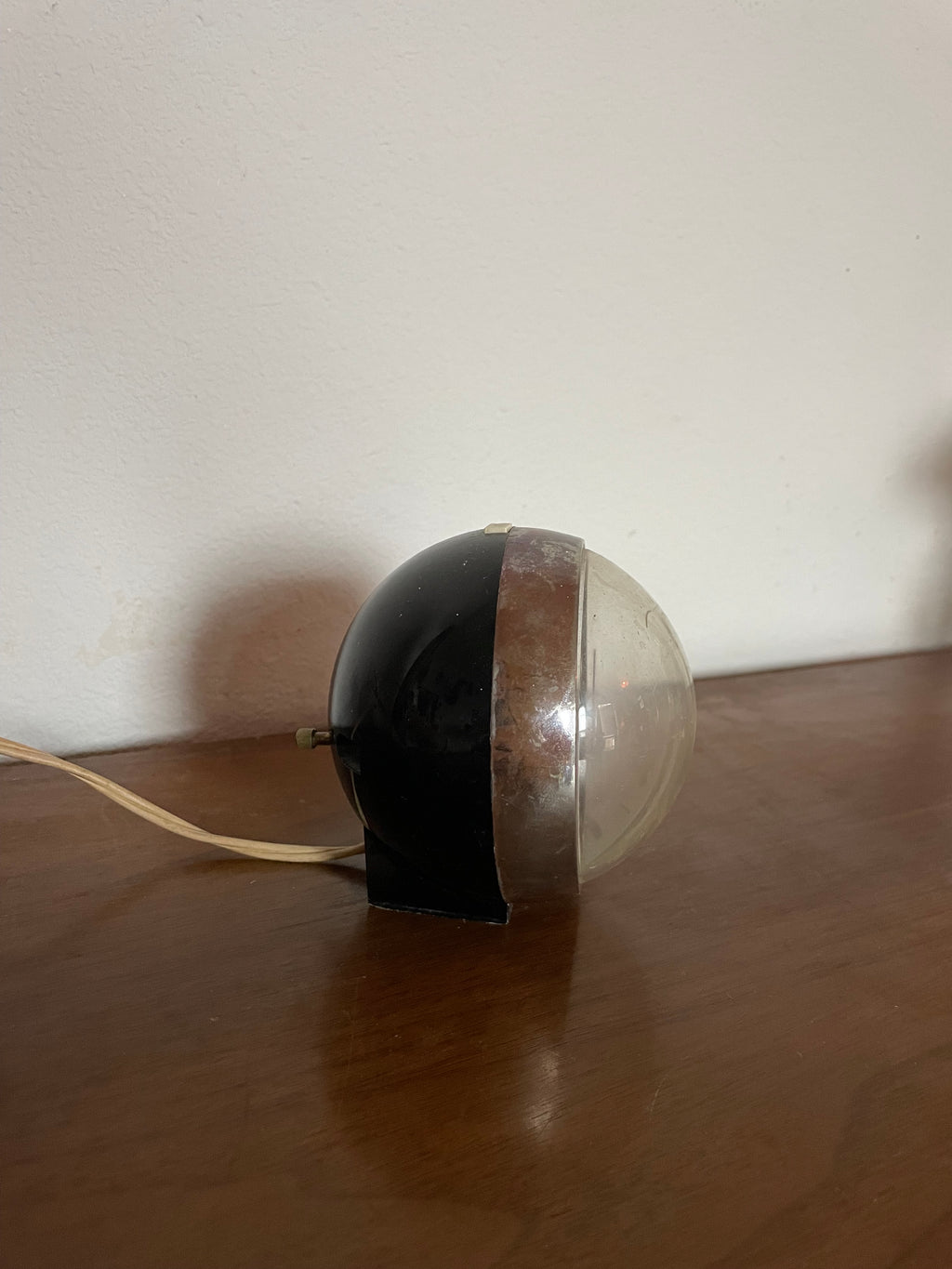 50’s bakelite ge orb alarm clock