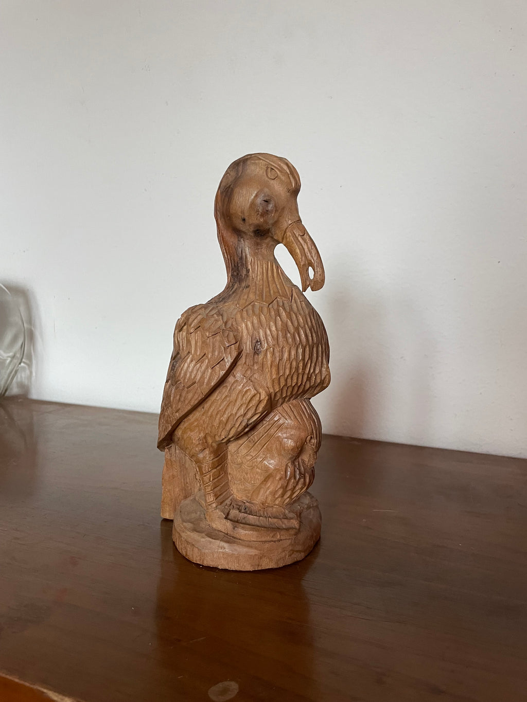 bird that is wooden