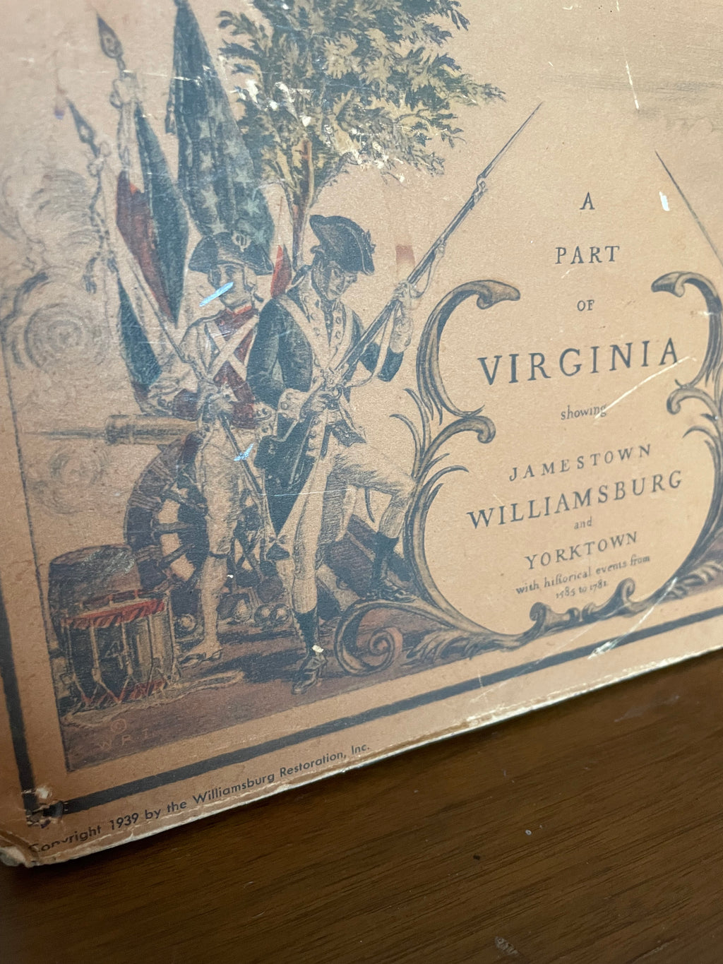 1939 map of virginia