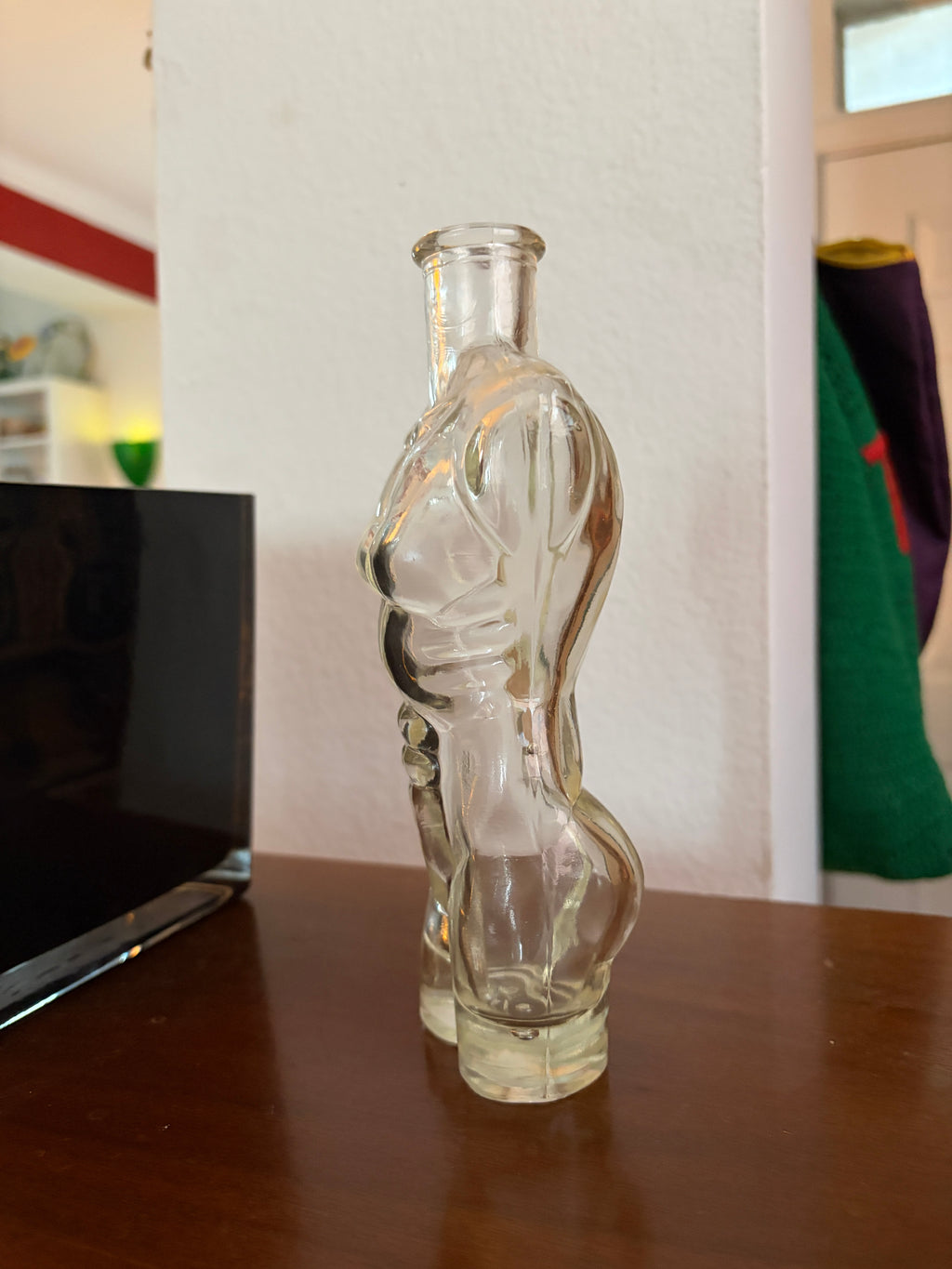 aggressively homosexual male physic glass bottle by lutex