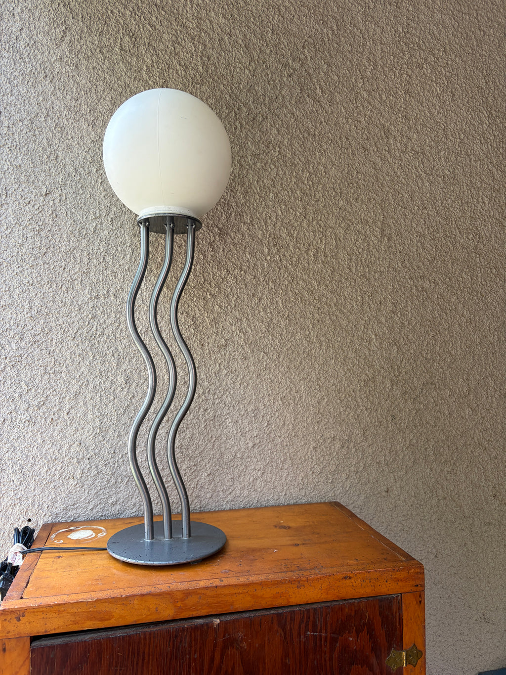 post modern Memphis style lamp (frankenstein)
