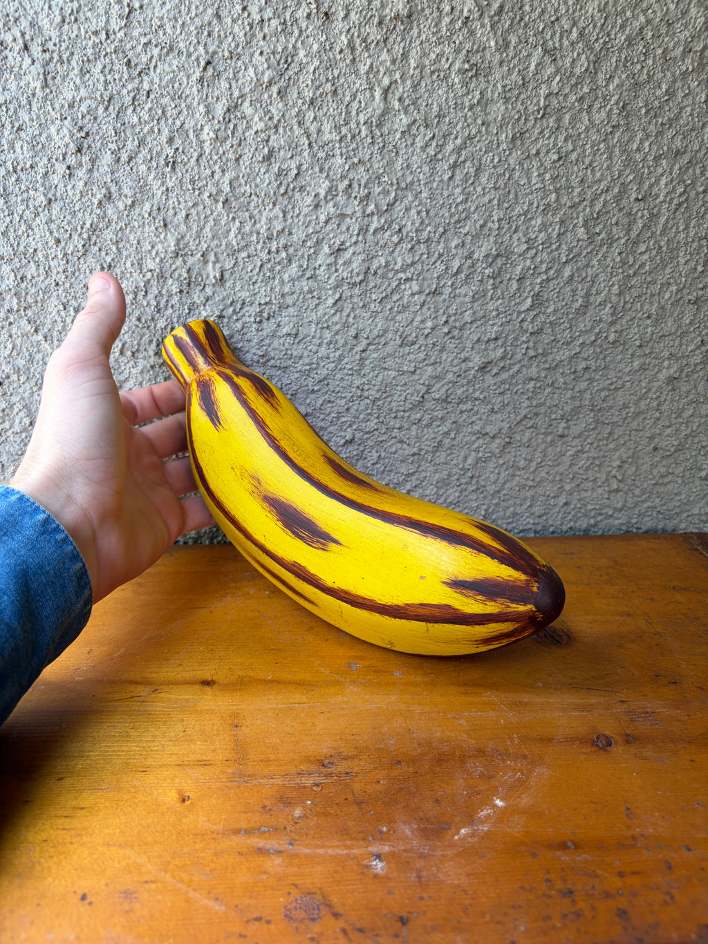 ceramic banana vase