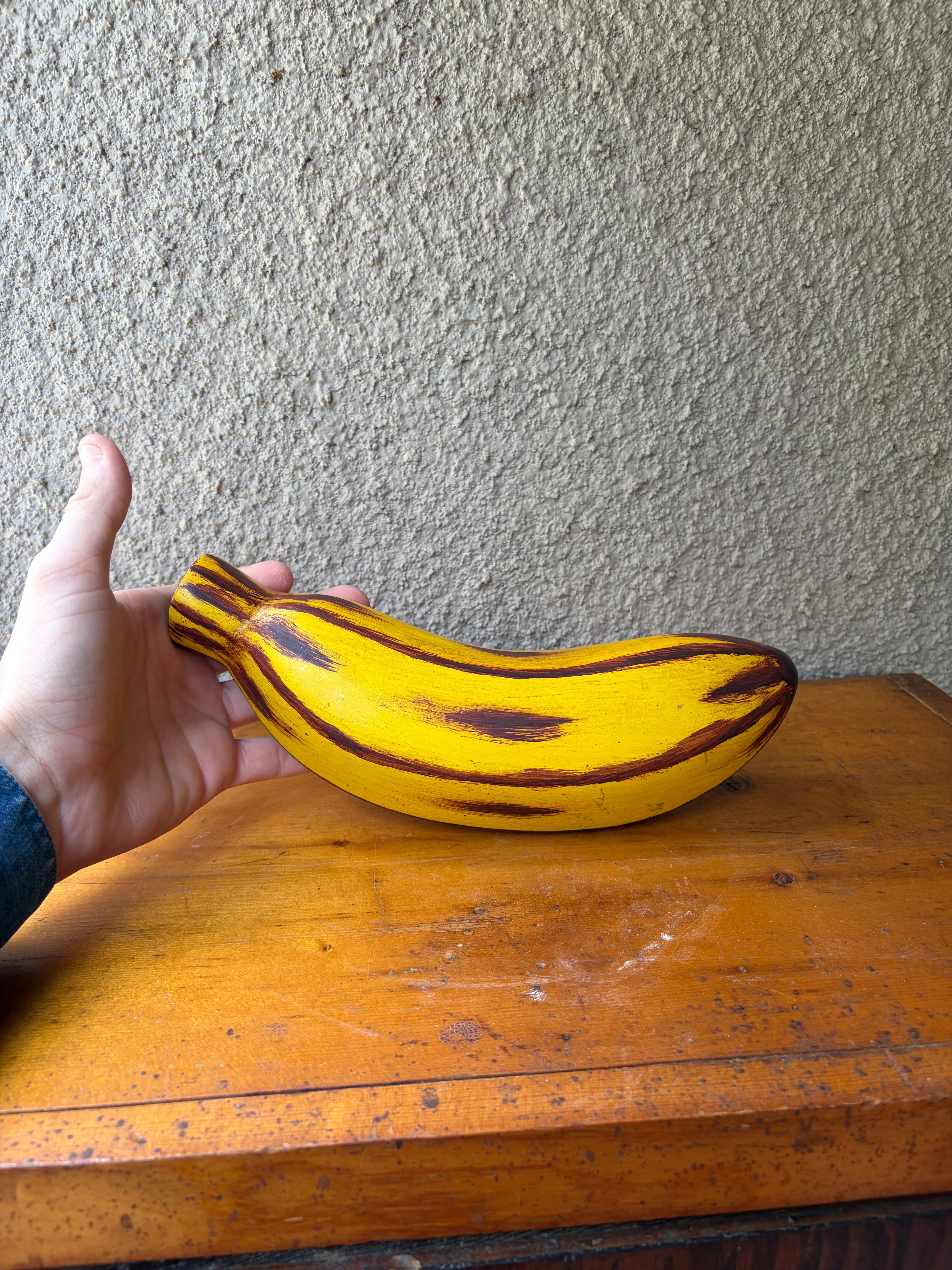 ceramic banana vase