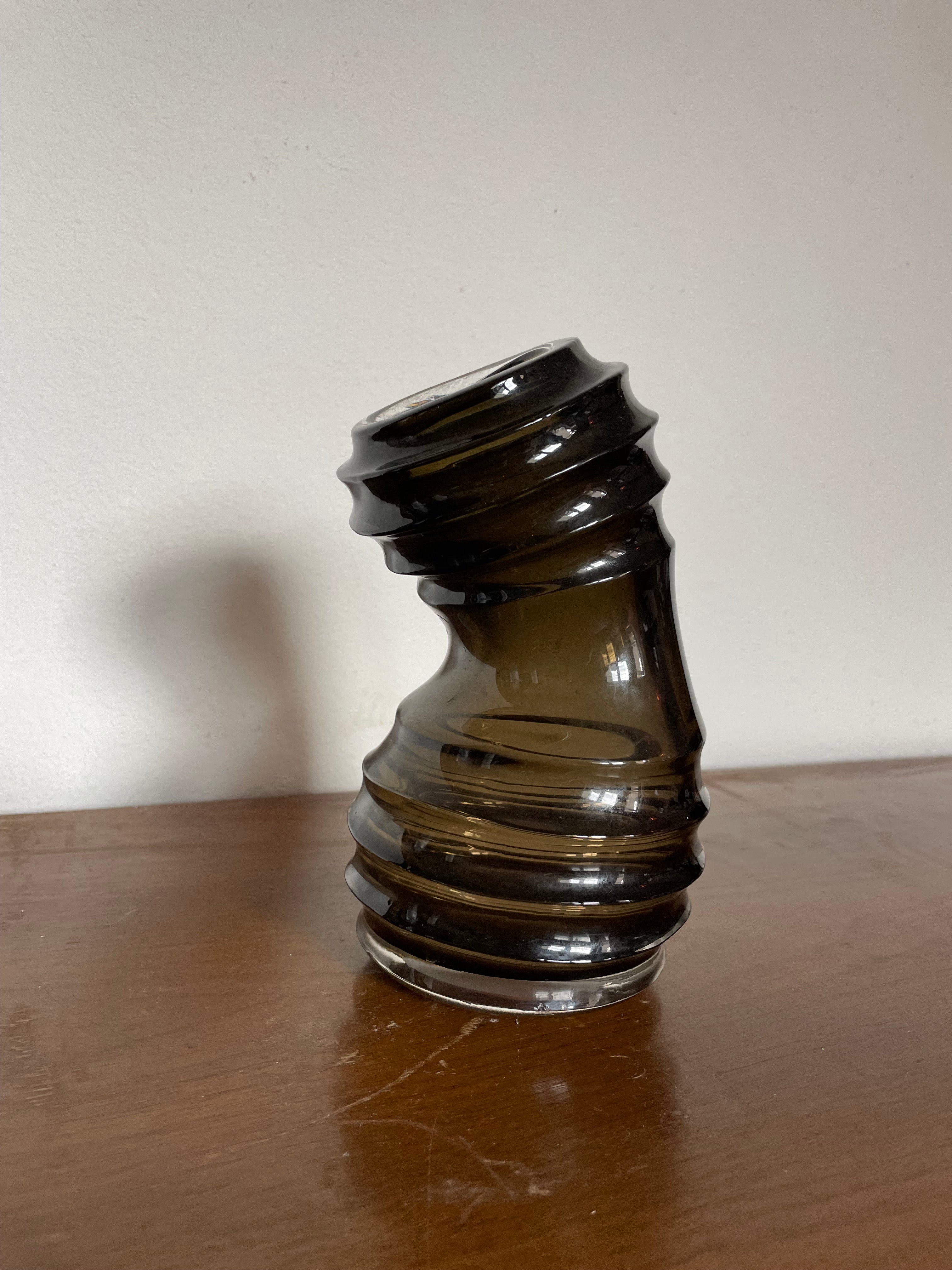 modern glass vase