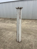 a wooden pedestal, actually