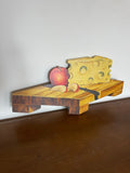 arts and crafts hand-painted wood piece
