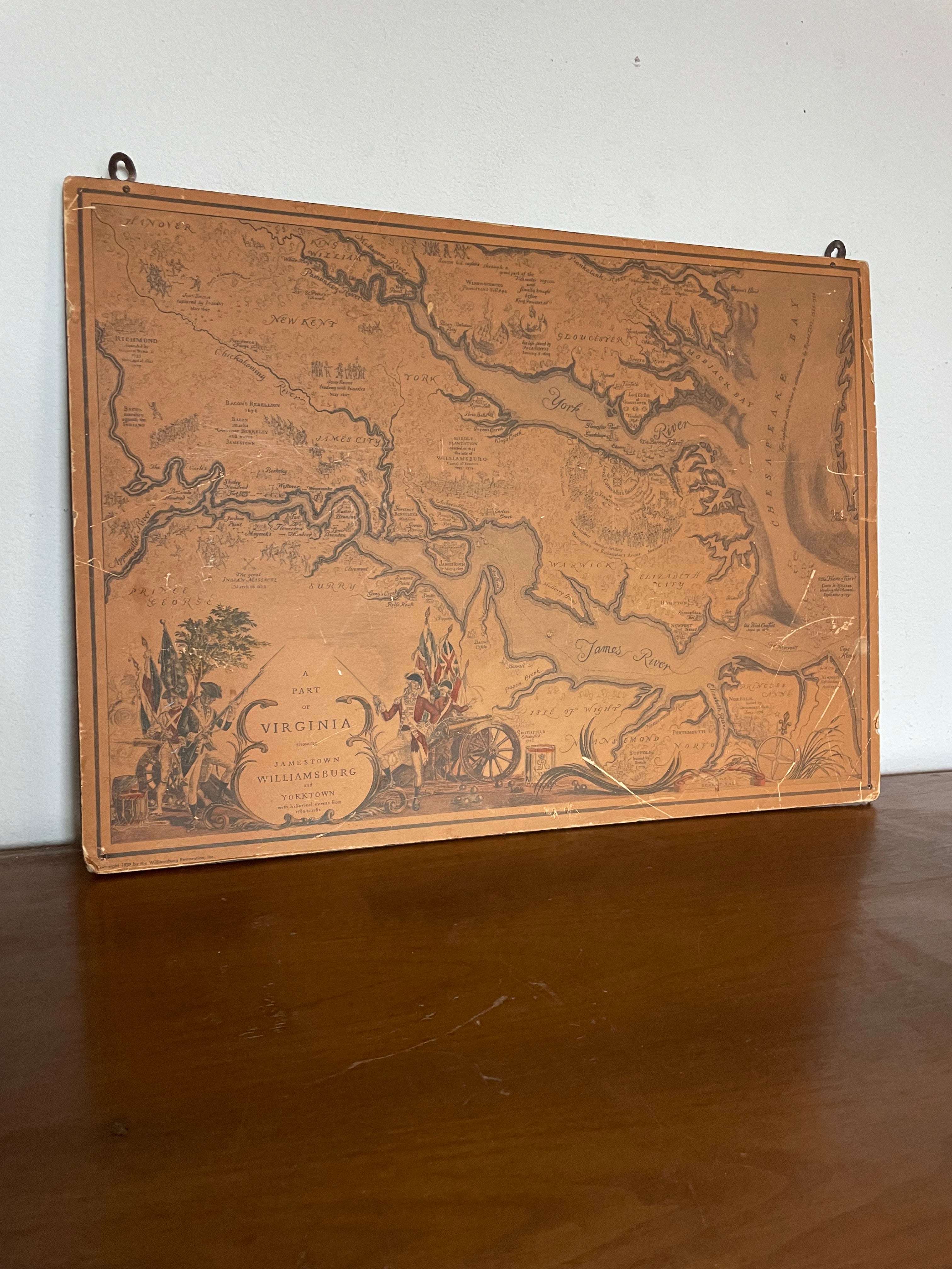 1939 map of virginia