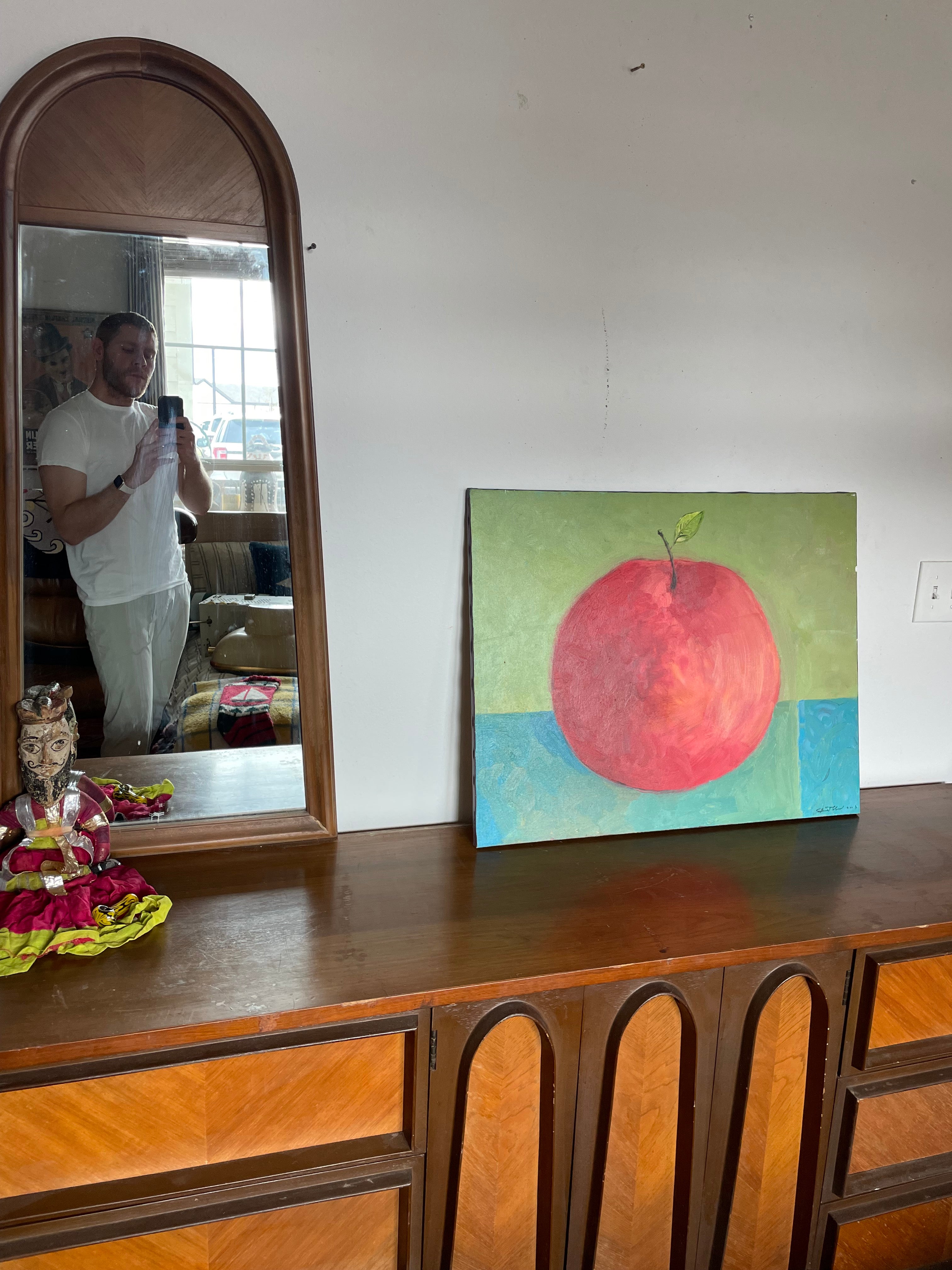 truly remarkable and noticeably large painting of a potato